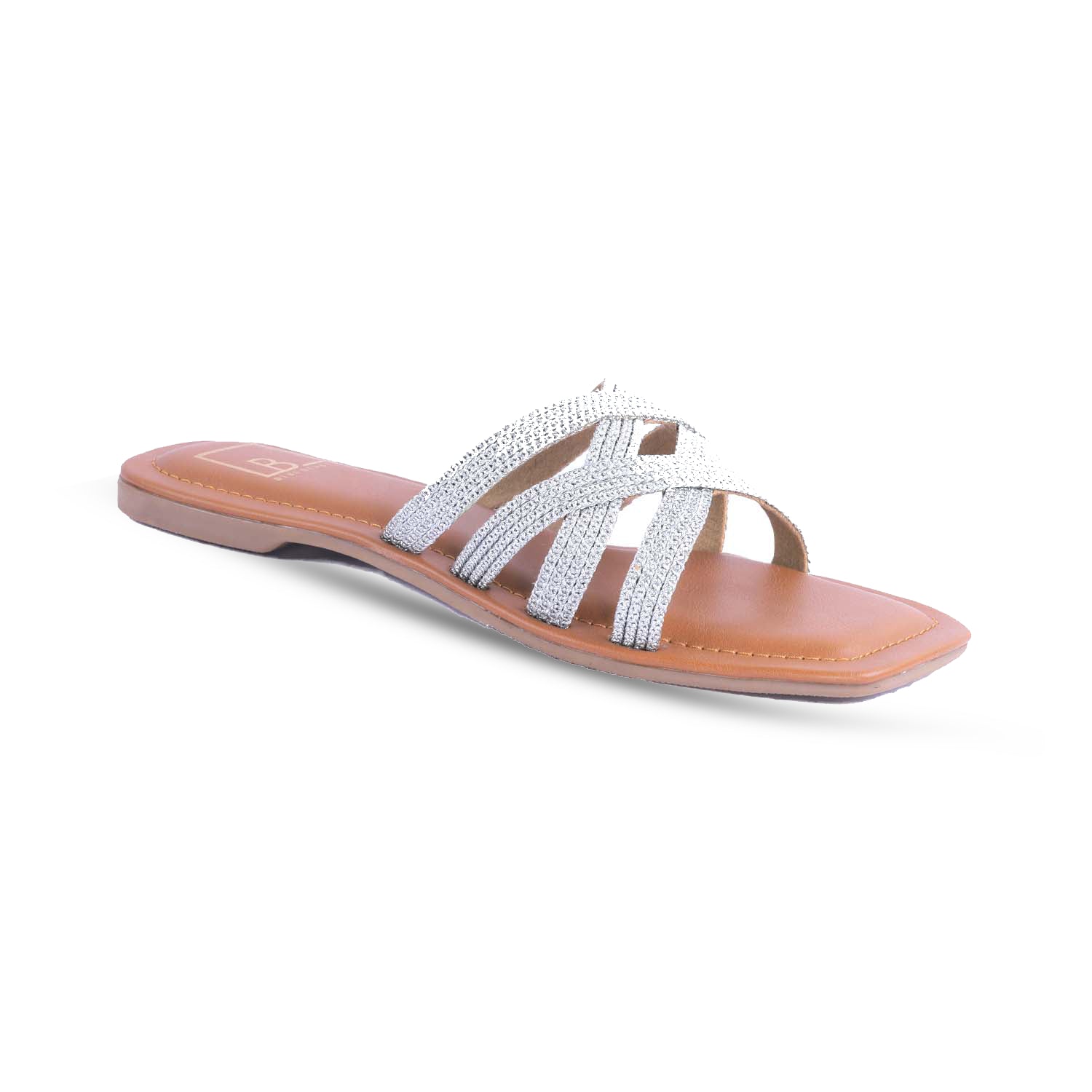 Woven Strap Slip-On Flat